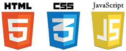 web design symbols html5 css3 javascript